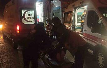 Seydişehirde trafik kazası: 2 yaralı