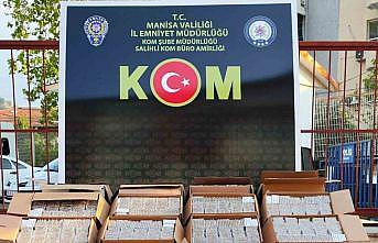Şüphe üzerine durdurulan araçtan 229 bin makaron çıktı