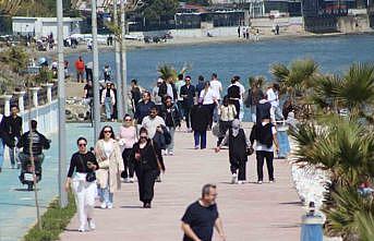 Tekirdağlılar Alkaya Sahiline akın etti