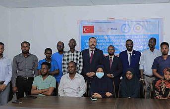 TİKAdan Somalideki De Martino Hastanesine tıbbi ekipman desteği
