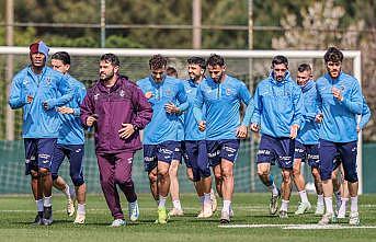 Trabzonspor, Göztepe maçı hazırlıklarını sürdürdü