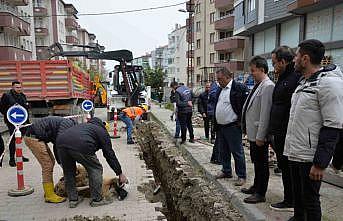 Türkelide 2. etap doğalgaz çalışmaları
