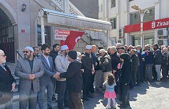 Türkelide ilk hacı kafilesi dualarla uğurlandı