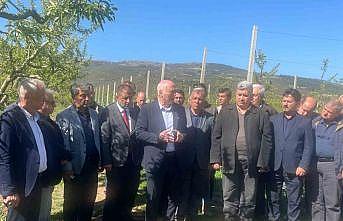 TZOB Başkanı Bayraktar İznikten çiftçilere destek istedi