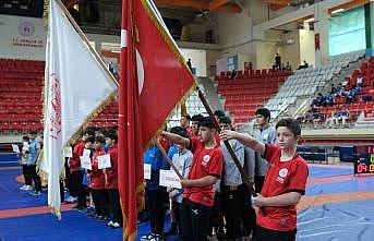 U15 Türkiye Güreş Grup Müsabakalarının açılışı yapıldı