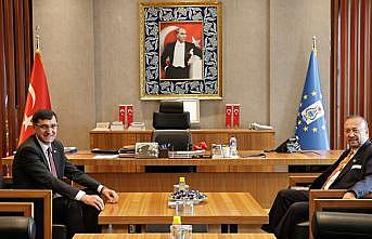 Uşak Belediye Başkanı Yalımdan Başkan Kahveciye ziyaret