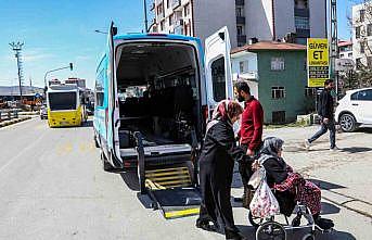Van Büyükşehir Belediyesinden engellilere ulaşım desteği