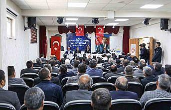 Van Büyükşehir Belediyesinden mahalle muhtarları toplantısı