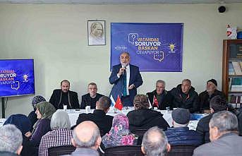 Vatandaş sordu, Başkan İbrahim Sandıkçı cevapladı