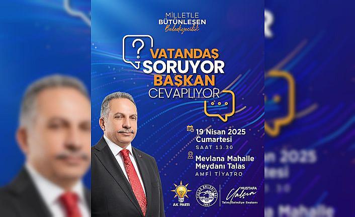 Vatandaş soruyor, Başkan Yalçın cevaplıyor