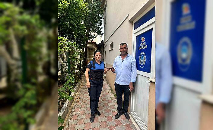 Zabıta ekipleri kayıp telefonu sahibine ulaştırdı