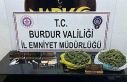 Burdur’da uyuşturucudan 2 tutuklama