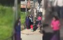 Kadınların kavgasını erkekler ayırdı
