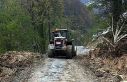 Samandere Şelalesi yolunda heyelan