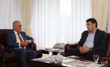 Başkan Yaşar’dan Rektör Çomaklı’ya ziyaret