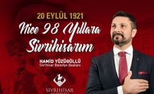 Başkan Yüzügüllü’nün kutlama mesajı