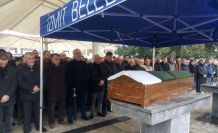 Otobüsle çarpışarak hayatını kaybeden sürücü toprağa verildi