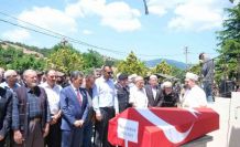 Kıbrıs Gazisi son yolculuğuna uğurlandı