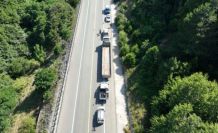 Kırklareli’nde dronlu trafik denetimi