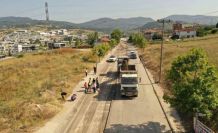 Radar Caddesi’nin asfaltı yenileniyor