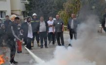 Amasya’da hastanedeki tatbikat gerçeğini aratmadı