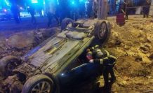 Antakya’da trafik kazası : 5 yaralı