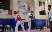 Elazığ’da gençler taekwondo müsabakaları yapıldı