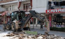 Manavgat’ta caddeler yenileniyor