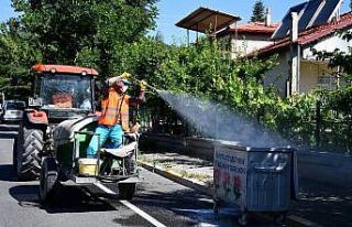 Isparta Belediyesi’nden yaz temizliği