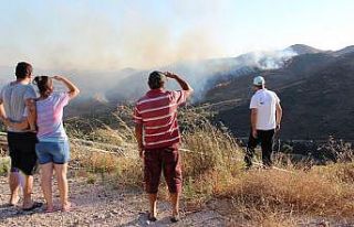 Bodrum’da korkutan yangın