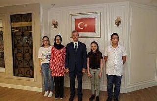 Tahmazoğlu, şampiyonları ağırladı