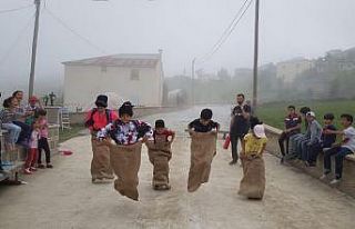 Yaylada spor zamanı