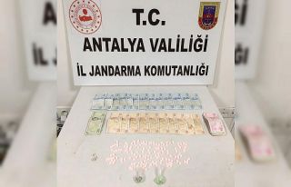 Alanya’da uyuşturucu operasyonu