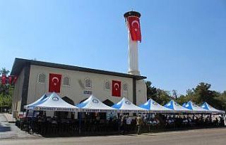 Çamlıca Camii ibadete açıldı