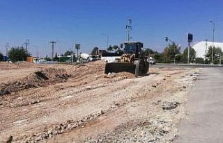 Adıyaman’da alternatif yol çalışması