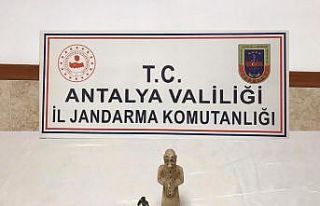 Antalya’da tarihi eser operasyonu