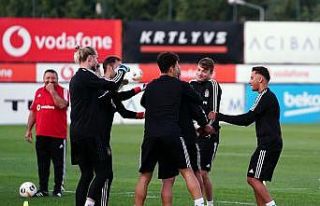 Beşiktaş, Braga hazırlıklarını tamamladı