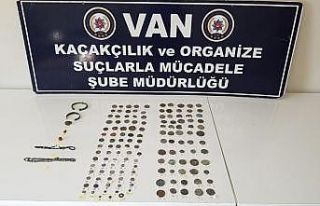 Van’da tarihi eser operasyonu