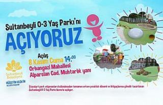 Sultanbeyli’de miniklere özel park