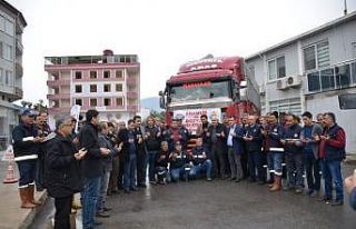 Bozyazı’dan Elazığ’a yardım tırı