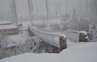 Şırnak kar altında kaldı