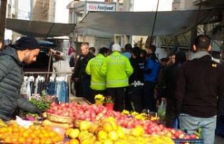 Muratlı’da pazarcı kavgası