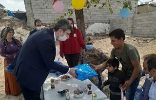 Köylerde 23 nisan etkinliği