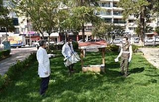 Manisa’da sokak hayvanları unutulmadı