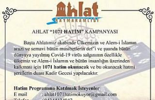 Ahlat’ta 1071 hatim kampanyası