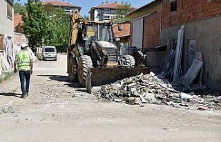 Baksan’da atık temizleme çalışması