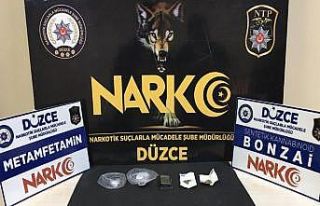 Düzce polisinden uyuşturucu operasyonu