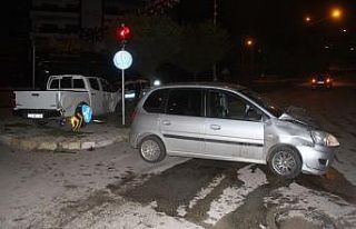 Elazığ’da trafik kazası:2 yaralı