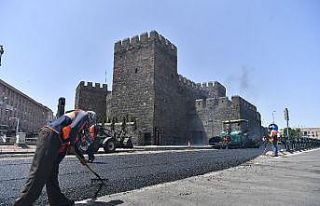 Kayseri’de yollar yenileniyor