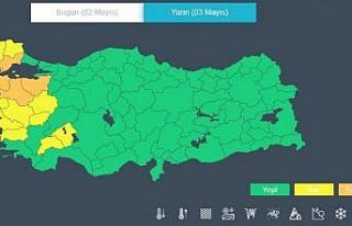 Meteorolojiden turuncu uyarı